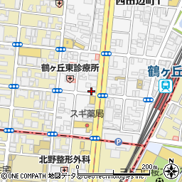 鮨 春政周辺の地図