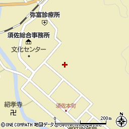 山口県萩市須佐山根丁東周辺の地図