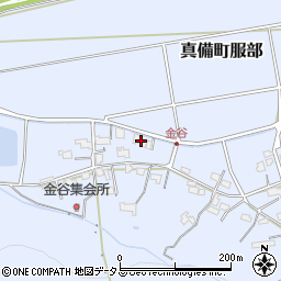 岡山県倉敷市真備町服部252周辺の地図
