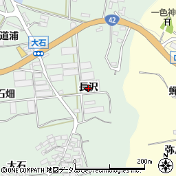 愛知県田原市赤羽根町（長沢）周辺の地図