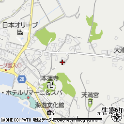 岡山県瀬戸内市牛窓町牛窓3187-8周辺の地図