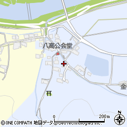 岡山県倉敷市真備町服部59周辺の地図