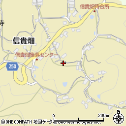 奈良県生駒郡平群町信貴畑434周辺の地図