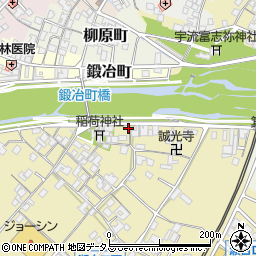 三重県名張市瀬古口302周辺の地図