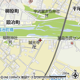 三重県名張市瀬古口454周辺の地図