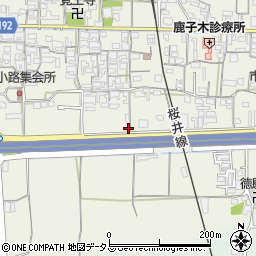 奈良県天理市櫟本町403周辺の地図