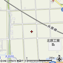 岡山県小田郡矢掛町東三成周辺の地図