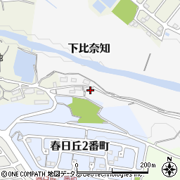 三重県名張市下比奈知1118-8周辺の地図