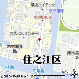 大阪府大阪市住之江区平林北2丁目3周辺の地図