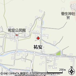 岡山県倉敷市祐安1464-1周辺の地図