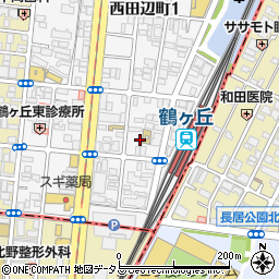 大阪府大阪市阿倍野区西田辺町2丁目2-27周辺の地図