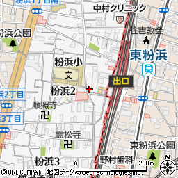 カットサロンティファニー周辺の地図