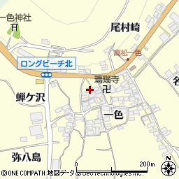 愛知県田原市高松町一色63周辺の地図