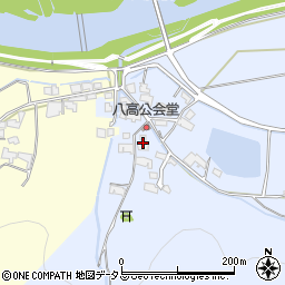 岡山県倉敷市真備町服部57周辺の地図