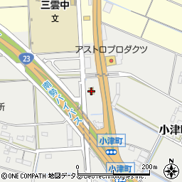 ローソン松阪小津町店周辺の地図
