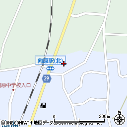 広島県安芸高田市向原町坂283-2周辺の地図