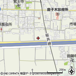 奈良県天理市櫟本町399周辺の地図