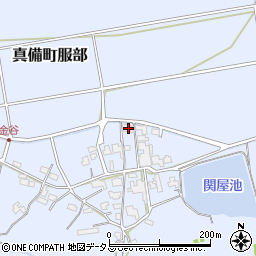 岡山県倉敷市真備町服部426周辺の地図