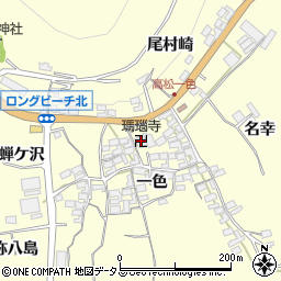 愛知県田原市高松町一色53周辺の地図