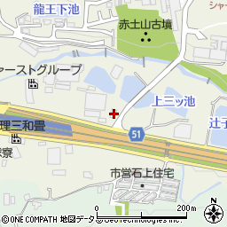 奈良県天理市櫟本町3218周辺の地図