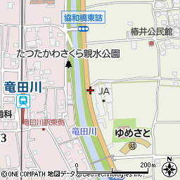 奈良県農業協同組合　椿井営農経済センター周辺の地図
