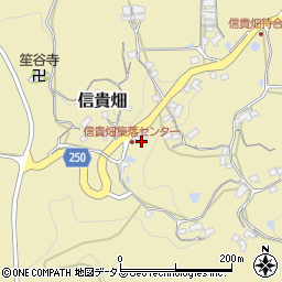 奈良県生駒郡平群町信貴畑470周辺の地図