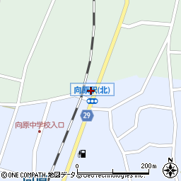 広島県安芸高田市向原町坂716周辺の地図