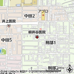 柳井谷医院周辺の地図