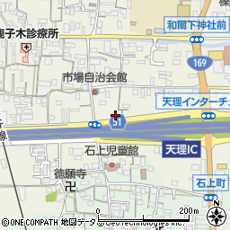 奈良県天理市櫟本町3092周辺の地図