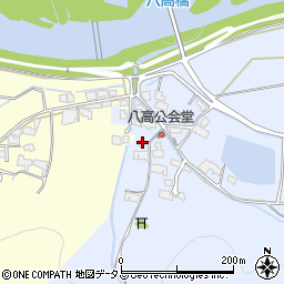 岡山県倉敷市真備町服部7周辺の地図