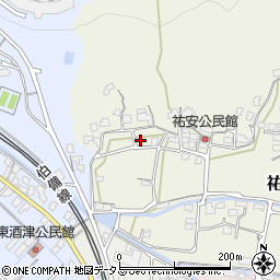 岡山県倉敷市祐安1424-7周辺の地図