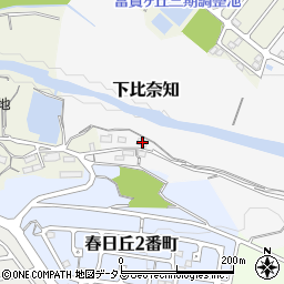 三重県名張市下比奈知1114周辺の地図