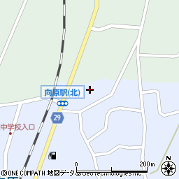 広島県安芸高田市向原町坂282周辺の地図