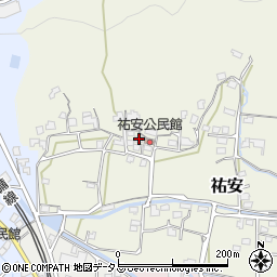 岡山県倉敷市祐安1443周辺の地図