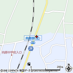 広島県安芸高田市向原町坂2844周辺の地図