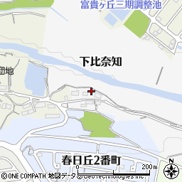 三重県名張市下比奈知1115周辺の地図