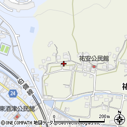 岡山県倉敷市祐安1424-6周辺の地図