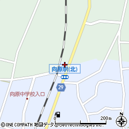広島県安芸高田市向原町坂715周辺の地図