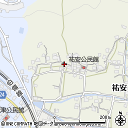 岡山県倉敷市祐安1424周辺の地図
