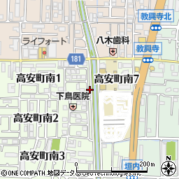 ○野田邸駐車場周辺の地図
