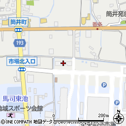 株式会社奈良中央水産営業所周辺の地図