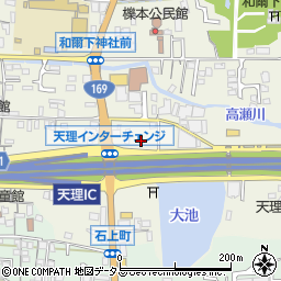 奈良県天理市櫟本町3124周辺の地図