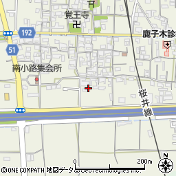 奈良県天理市櫟本町411周辺の地図