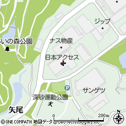 株式会社日本アクセス岡山支店周辺の地図