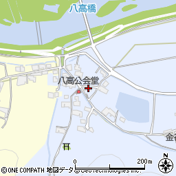 岡山県倉敷市真備町服部86周辺の地図
