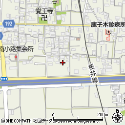 奈良県天理市櫟本町404周辺の地図