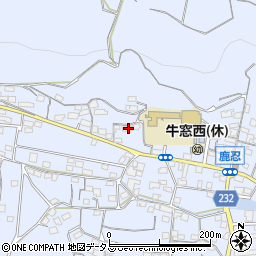 岡山県瀬戸内市牛窓町鹿忍2234周辺の地図