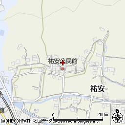 岡山県倉敷市祐安1444周辺の地図