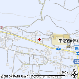 岡山県瀬戸内市牛窓町鹿忍2248-2周辺の地図