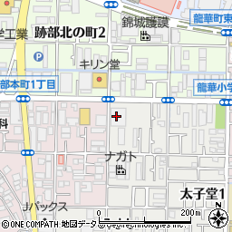 業務スーパー　久宝寺駅南店周辺の地図
